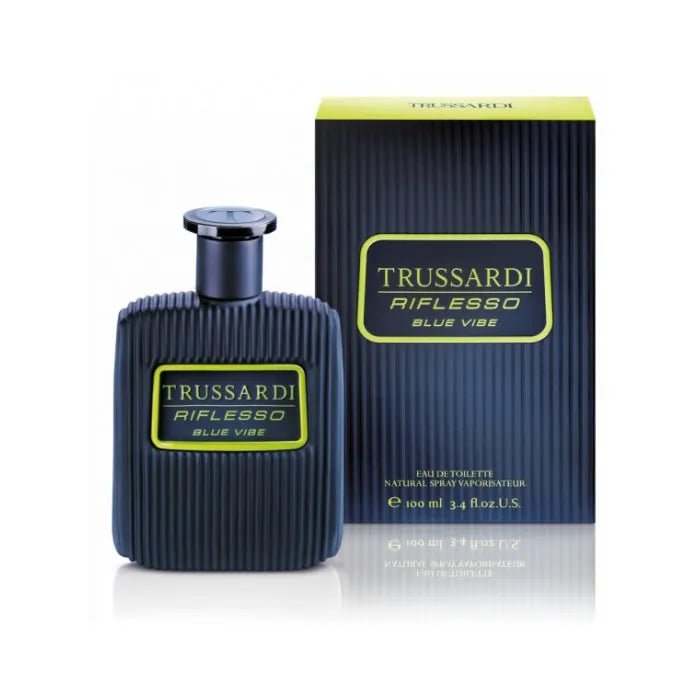 Trussardi Riflesso Blue Vibe Eau De Toilette Spray 100ml - Afanaya